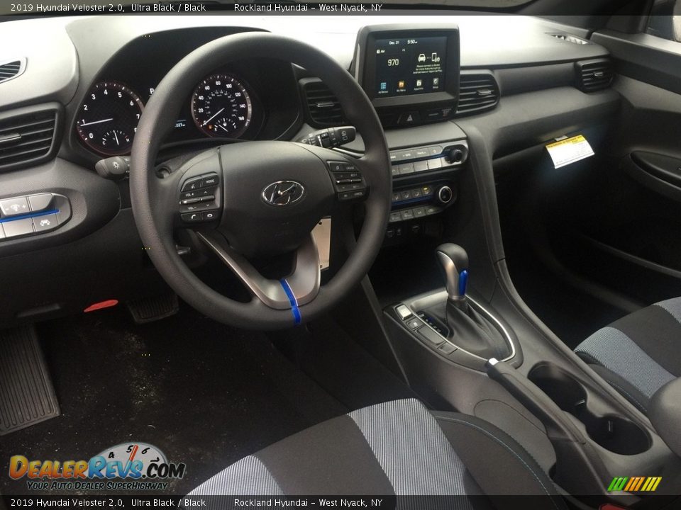 2019 Hyundai Veloster 2.0 Ultra Black / Black Photo #10