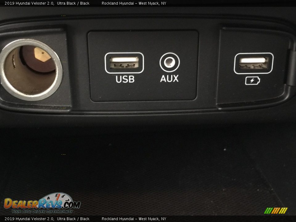 2019 Hyundai Veloster 2.0 Ultra Black / Black Photo #14