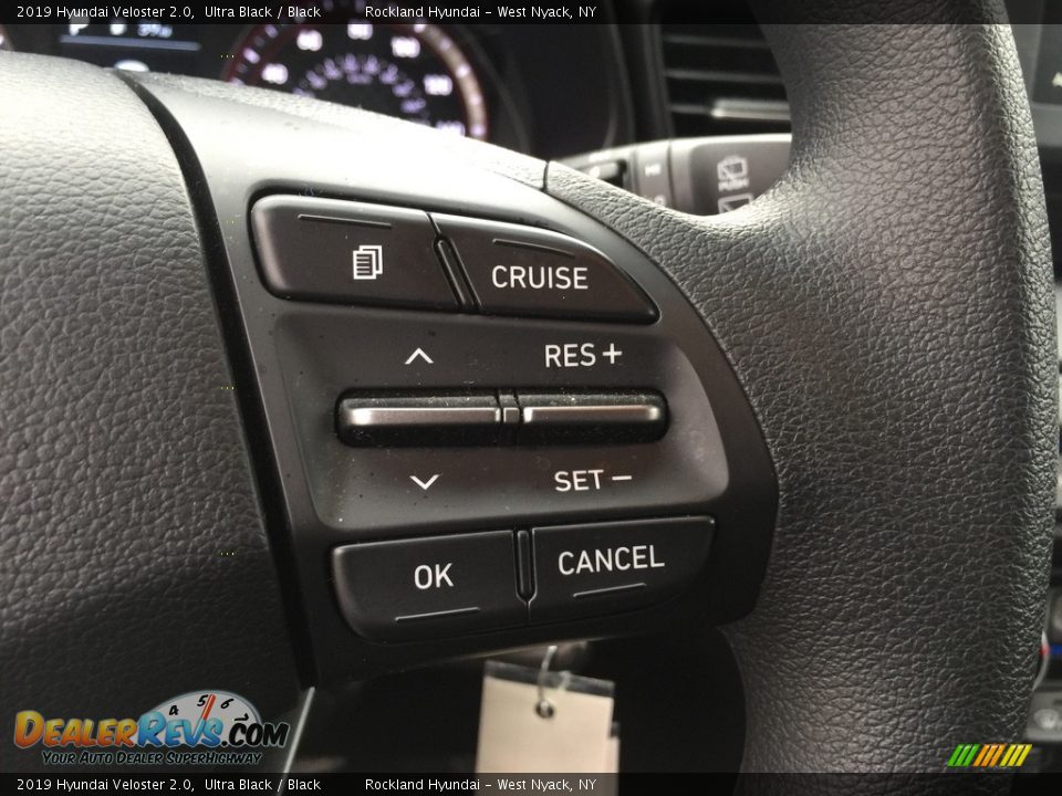 2019 Hyundai Veloster 2.0 Ultra Black / Black Photo #18