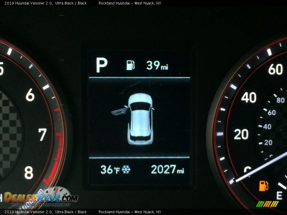 2019 Hyundai Veloster 2.0 Ultra Black / Black Photo #19