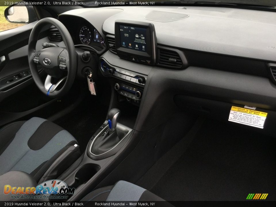 2019 Hyundai Veloster 2.0 Ultra Black / Black Photo #22