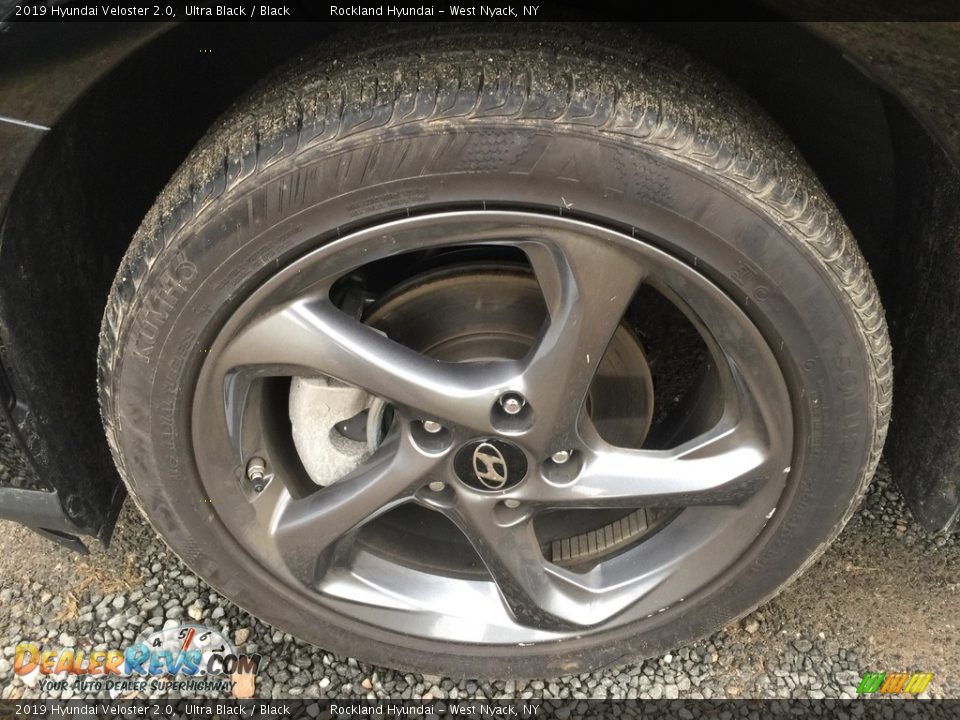 2019 Hyundai Veloster 2.0 Ultra Black / Black Photo #25