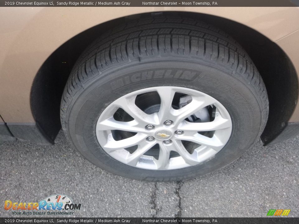 2019 Chevrolet Equinox LS Sandy Ridge Metallic / Medium Ash Gray Photo #10