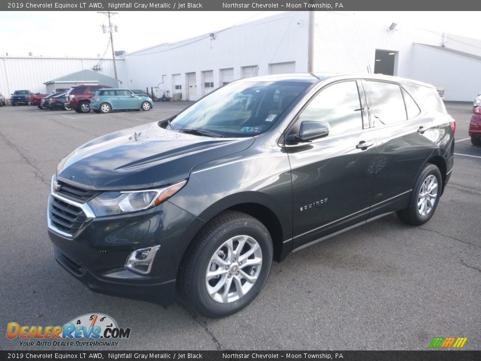 2019 Chevrolet Equinox LT AWD Nightfall Gray Metallic / Jet Black Photo #1