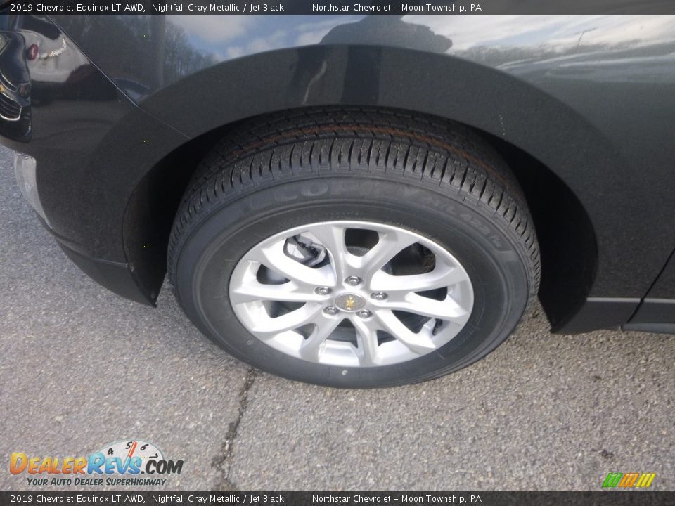 2019 Chevrolet Equinox LT AWD Nightfall Gray Metallic / Jet Black Photo #2