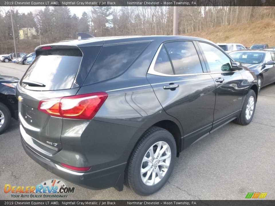 2019 Chevrolet Equinox LT AWD Nightfall Gray Metallic / Jet Black Photo #6