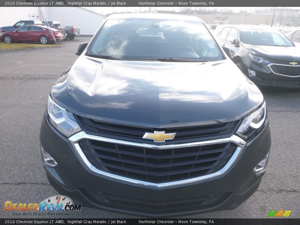 2019 Chevrolet Equinox LT AWD Nightfall Gray Metallic / Jet Black Photo #9