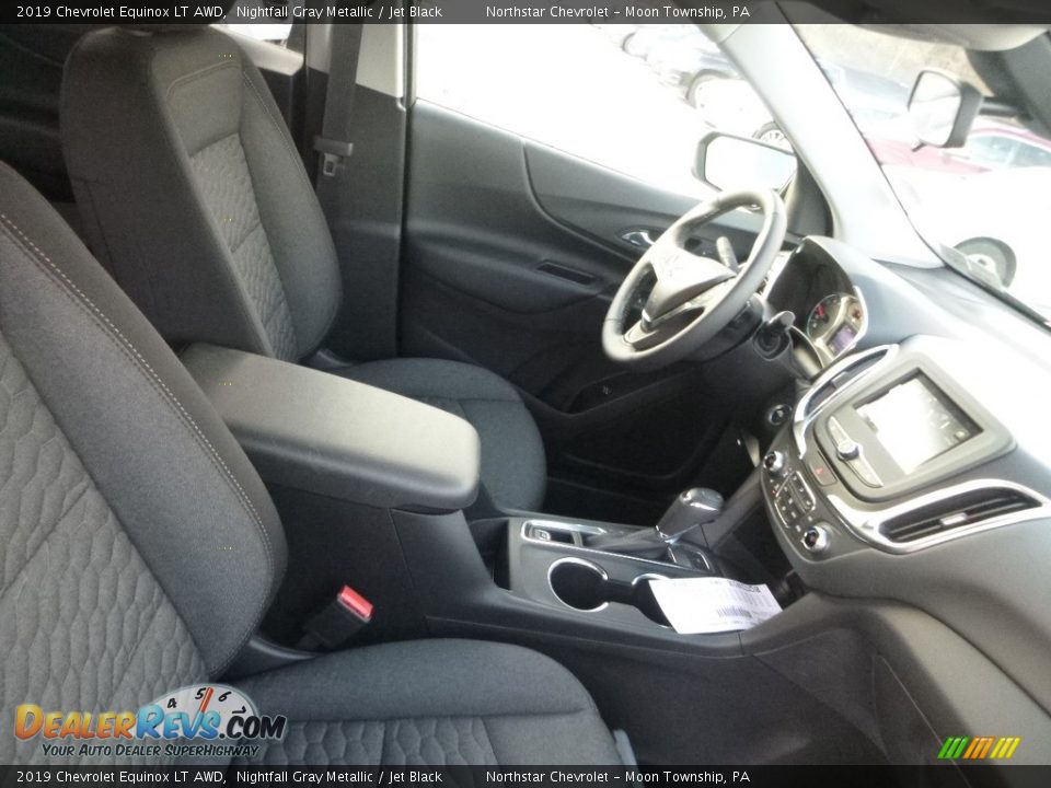 2019 Chevrolet Equinox LT AWD Nightfall Gray Metallic / Jet Black Photo #11