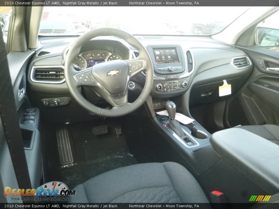 2019 Chevrolet Equinox LT AWD Nightfall Gray Metallic / Jet Black Photo #14
