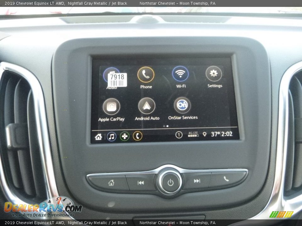 2019 Chevrolet Equinox LT AWD Nightfall Gray Metallic / Jet Black Photo #18