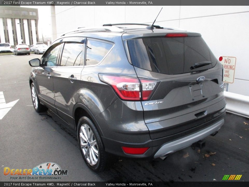 2017 Ford Escape Titanium 4WD Magnetic / Charcoal Black Photo #3