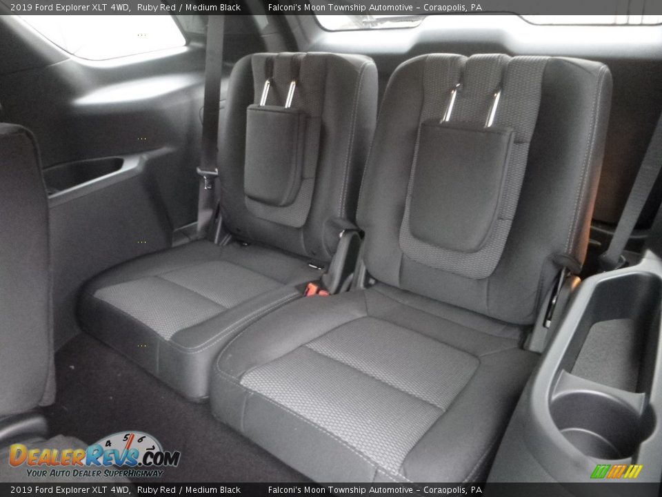 2019 Ford Explorer XLT 4WD Ruby Red / Medium Black Photo #9
