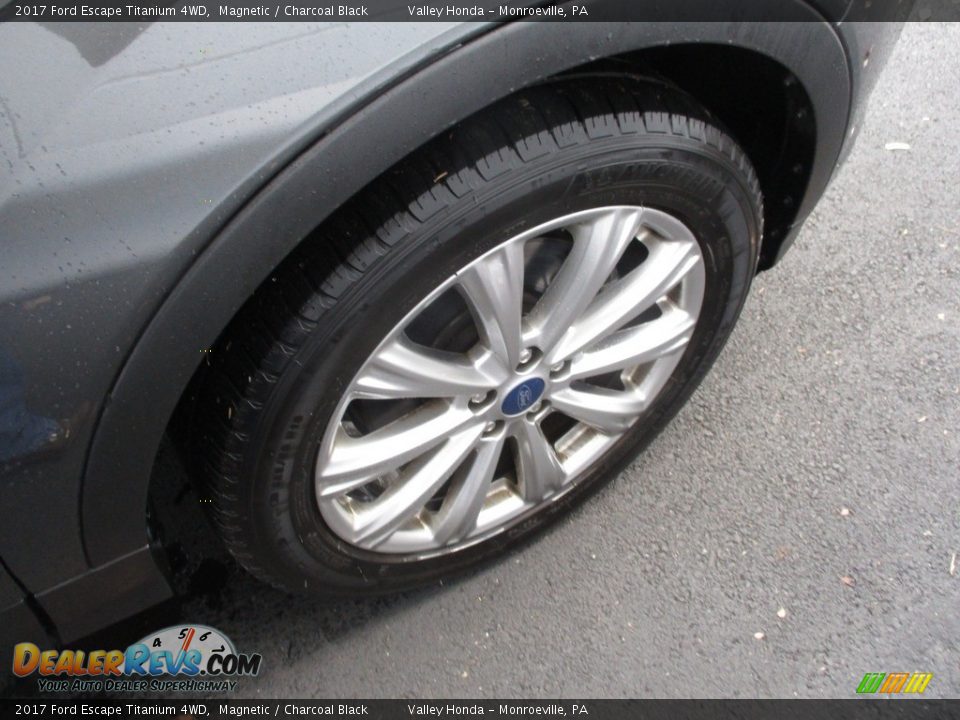2017 Ford Escape Titanium 4WD Magnetic / Charcoal Black Photo #7