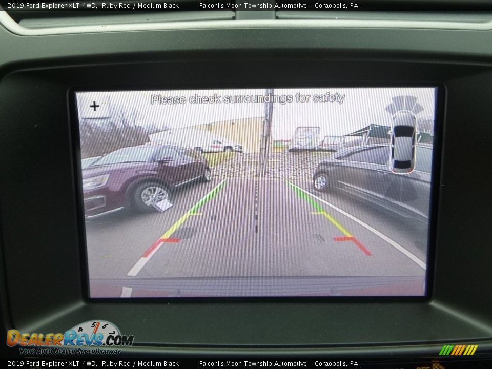 2019 Ford Explorer XLT 4WD Ruby Red / Medium Black Photo #15
