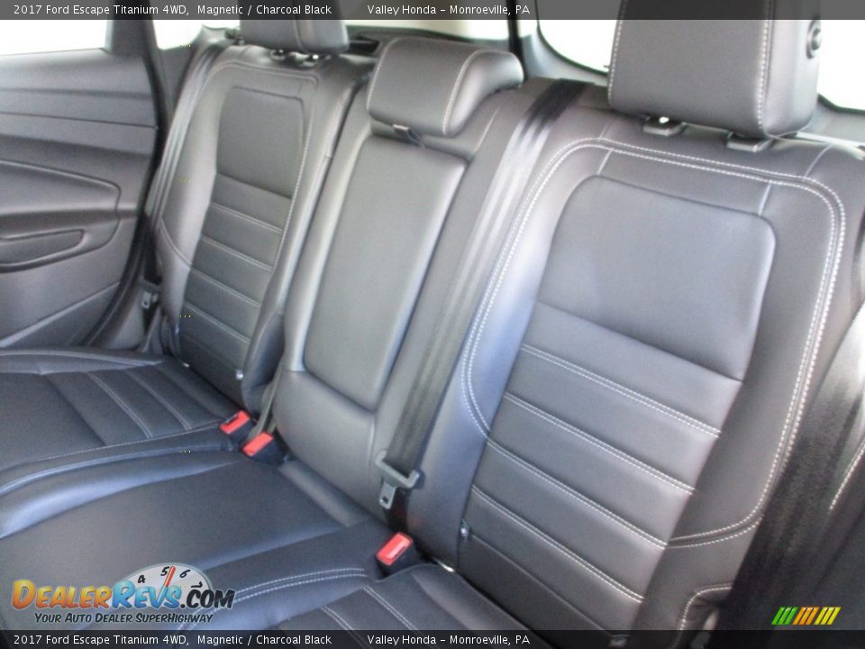 2017 Ford Escape Titanium 4WD Magnetic / Charcoal Black Photo #13