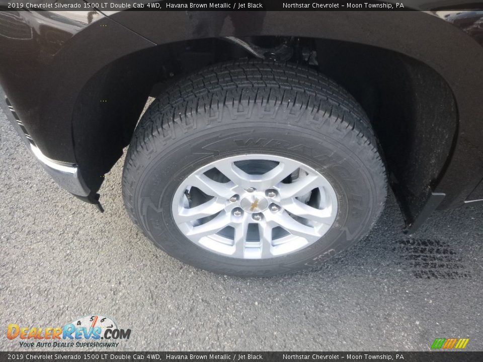 2019 Chevrolet Silverado 1500 LT Double Cab 4WD Havana Brown Metallic / Jet Black Photo #2