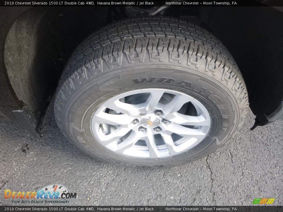 2019 Chevrolet Silverado 1500 LT Double Cab 4WD Havana Brown Metallic / Jet Black Photo #10