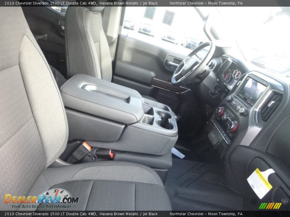 2019 Chevrolet Silverado 1500 LT Double Cab 4WD Havana Brown Metallic / Jet Black Photo #11
