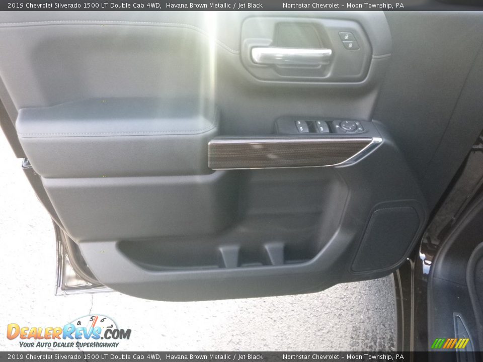 2019 Chevrolet Silverado 1500 LT Double Cab 4WD Havana Brown Metallic / Jet Black Photo #15