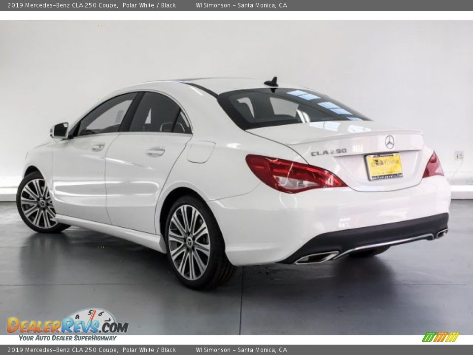 2019 Mercedes-Benz CLA 250 Coupe Polar White / Black Photo #2