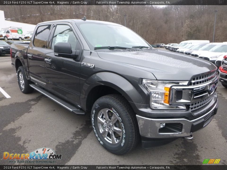 2019 Ford F150 XLT SuperCrew 4x4 Magnetic / Earth Gray Photo #3