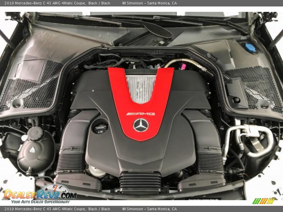 2019 Mercedes-Benz C 43 AMG 4Matic Coupe 3.0 Liter AMG biturbo DOHC 24-Valve VVT V6 Engine Photo #8