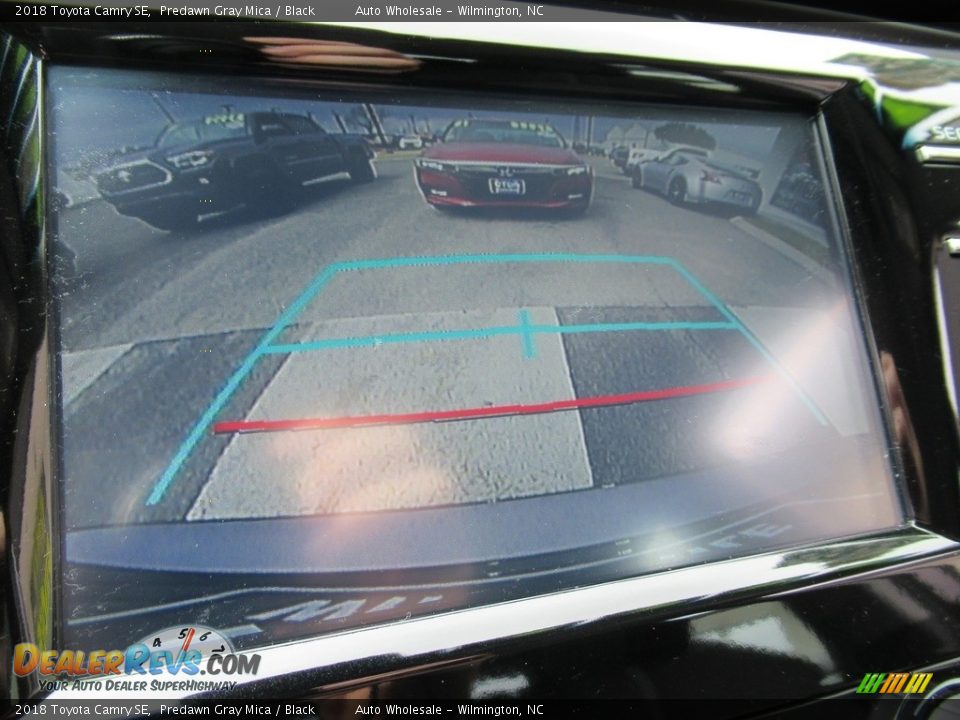 2018 Toyota Camry SE Predawn Gray Mica / Black Photo #18