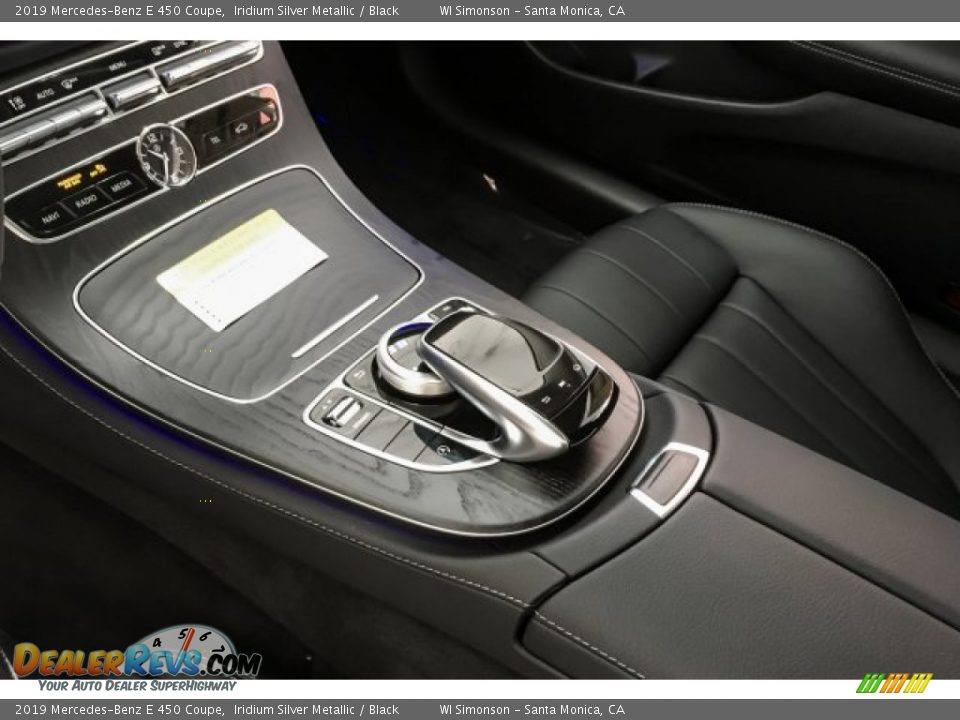 2019 Mercedes-Benz E 450 Coupe Iridium Silver Metallic / Black Photo #7