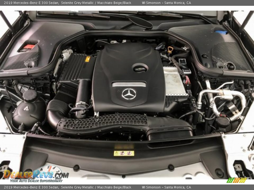 2019 Mercedes-Benz E 300 Sedan Selenite Grey Metallic / Macchiato Beige/Black Photo #8