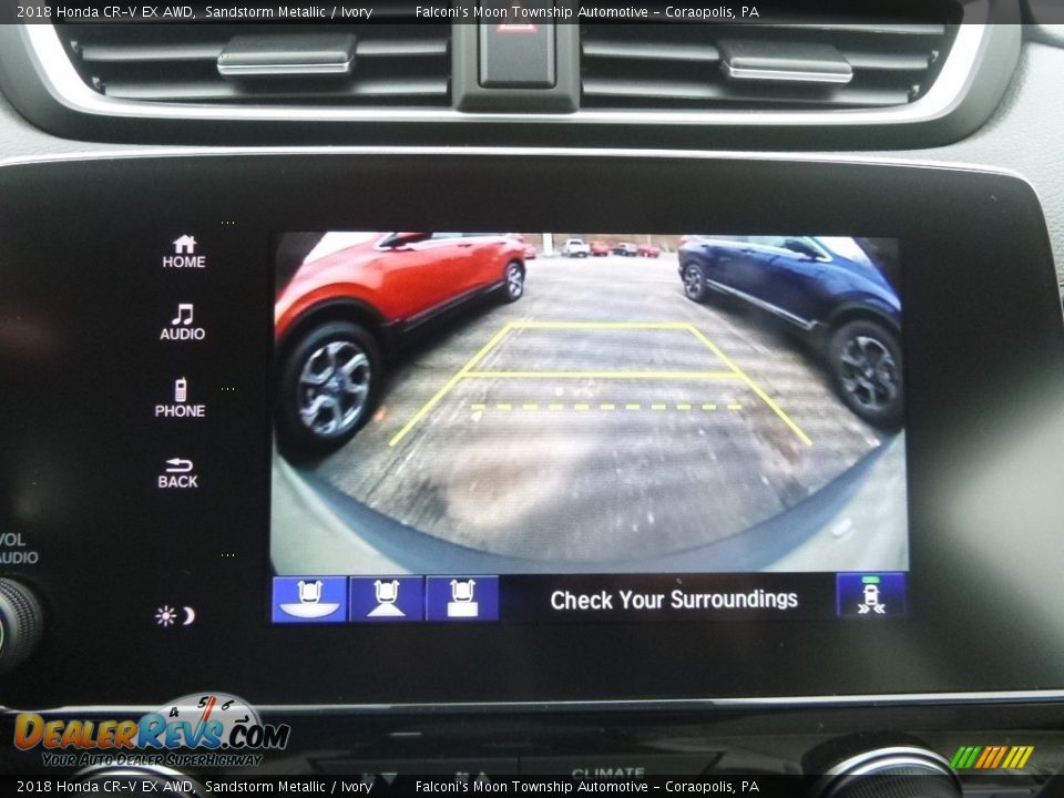 2018 Honda CR-V EX AWD Sandstorm Metallic / Ivory Photo #15