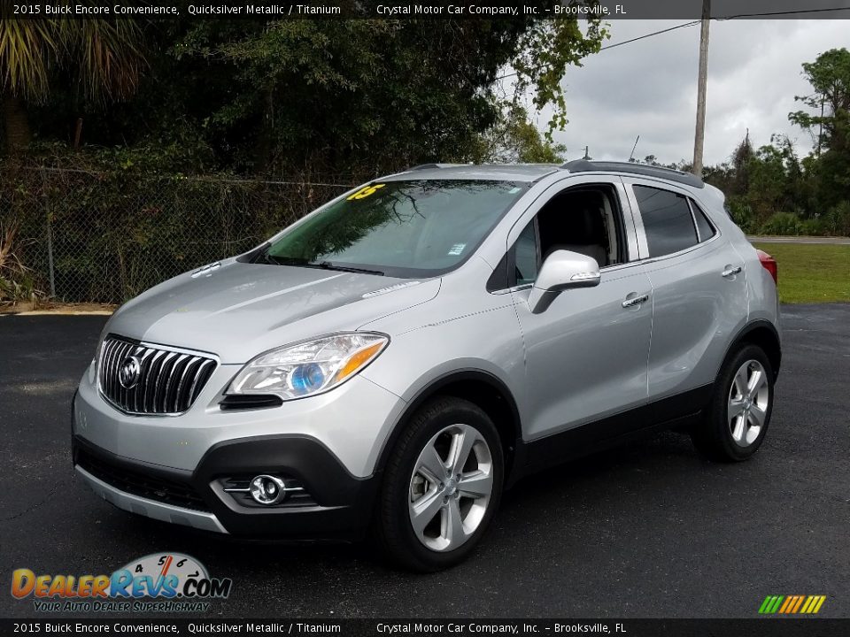 2015 Buick Encore Convenience Quicksilver Metallic / Titanium Photo #1