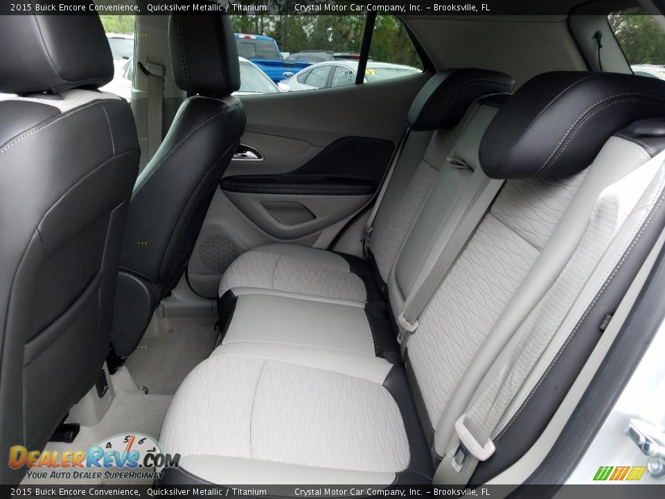 2015 Buick Encore Convenience Quicksilver Metallic / Titanium Photo #10