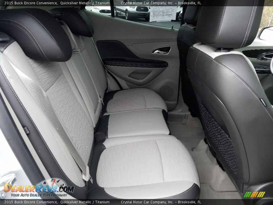 2015 Buick Encore Convenience Quicksilver Metallic / Titanium Photo #11