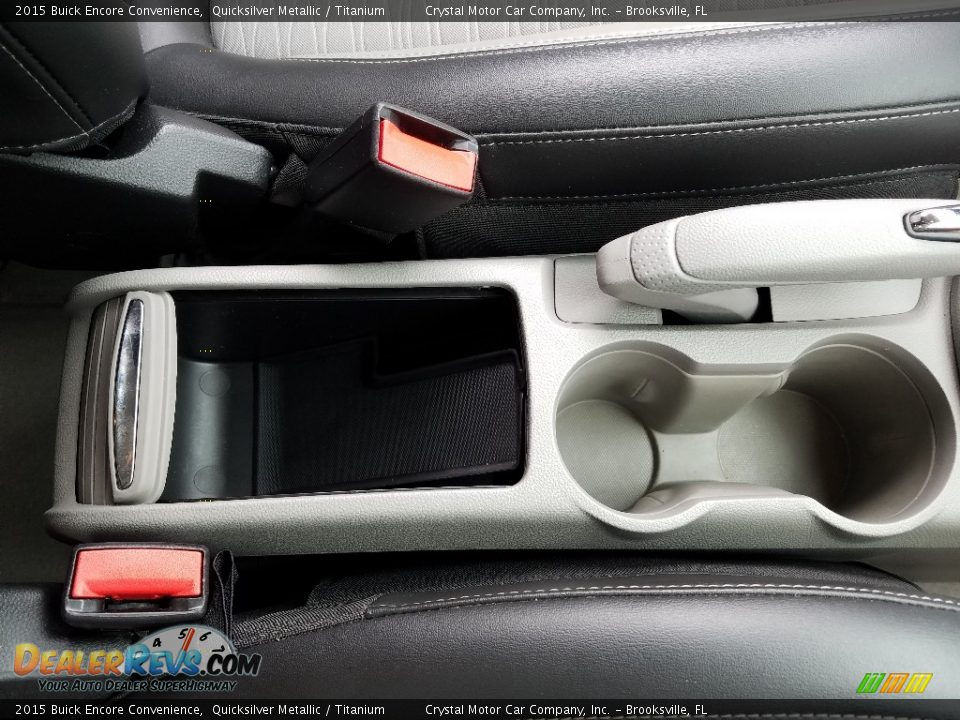 2015 Buick Encore Convenience Quicksilver Metallic / Titanium Photo #17