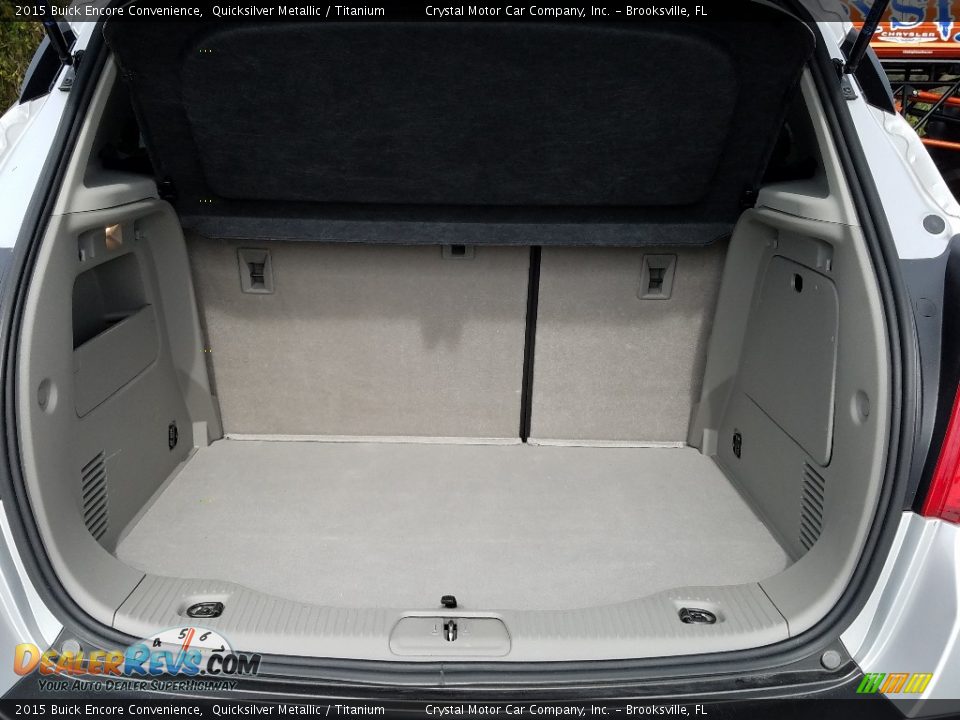 2015 Buick Encore Convenience Quicksilver Metallic / Titanium Photo #18