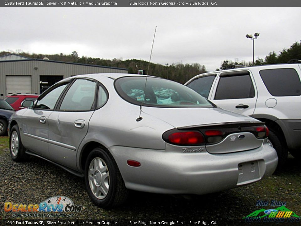 1999 Ford Taurus SE Silver Frost Metallic / Medium Graphite Photo #4