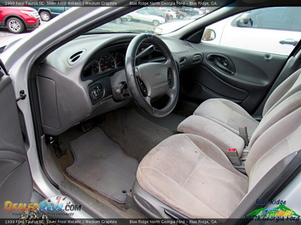 1999 Ford Taurus SE Silver Frost Metallic / Medium Graphite Photo #5