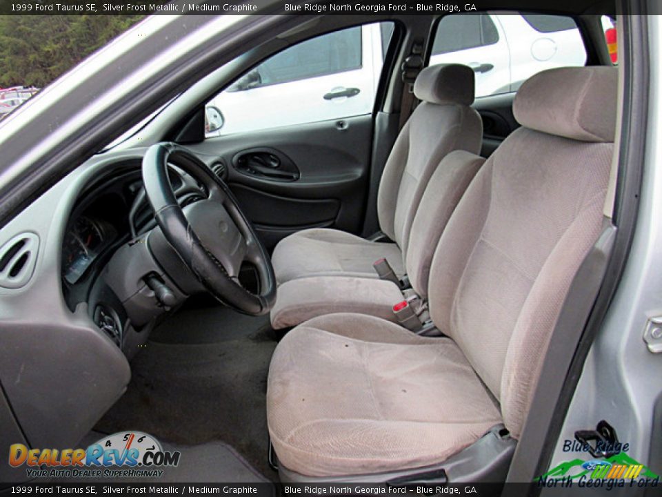 1999 Ford Taurus SE Silver Frost Metallic / Medium Graphite Photo #6