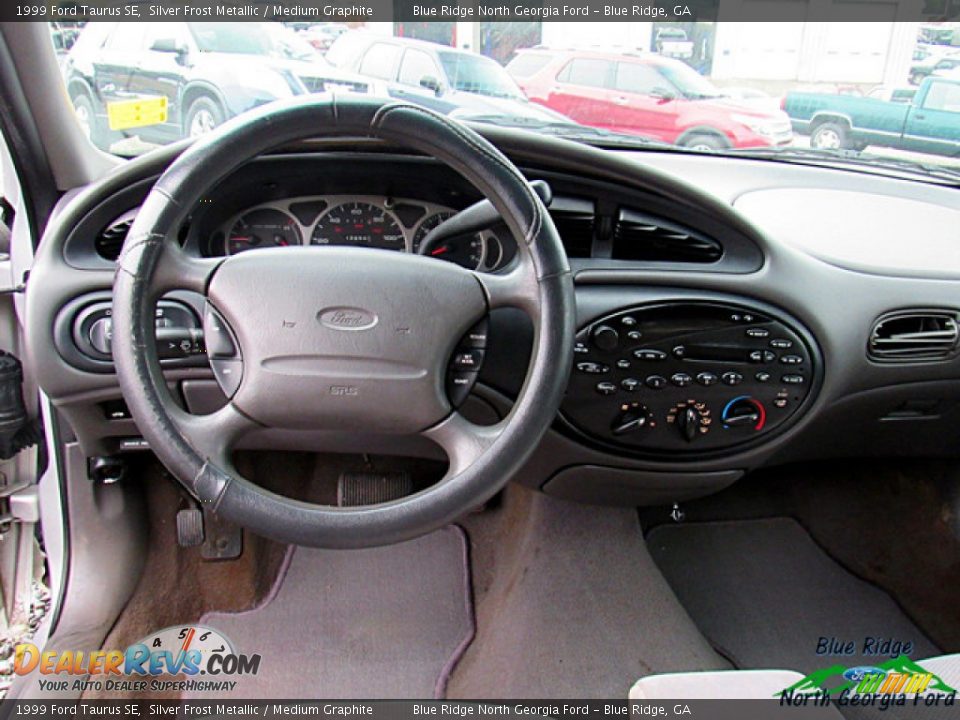 1999 Ford Taurus SE Silver Frost Metallic / Medium Graphite Photo #8