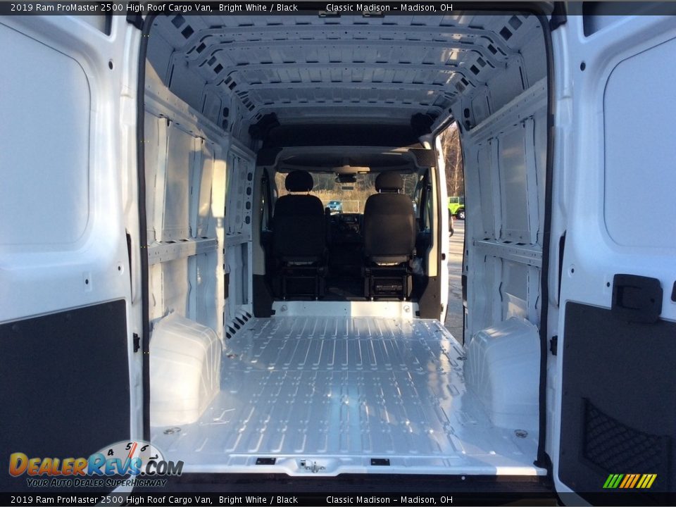 2019 Ram ProMaster 2500 High Roof Cargo Van Bright White / Black Photo #6