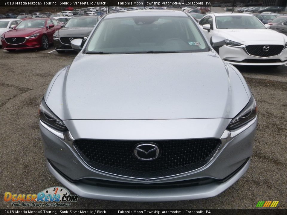 2018 Mazda Mazda6 Touring Sonic Silver Metallic / Black Photo #4