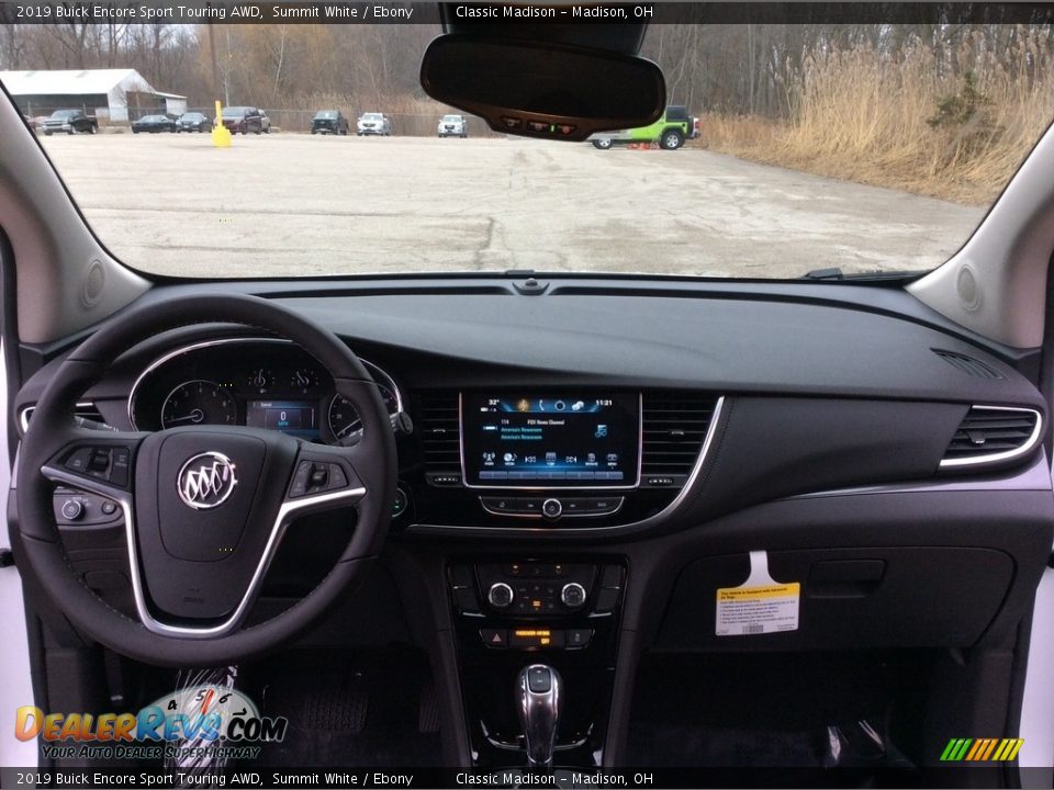 Dashboard of 2019 Buick Encore Sport Touring AWD Photo #11