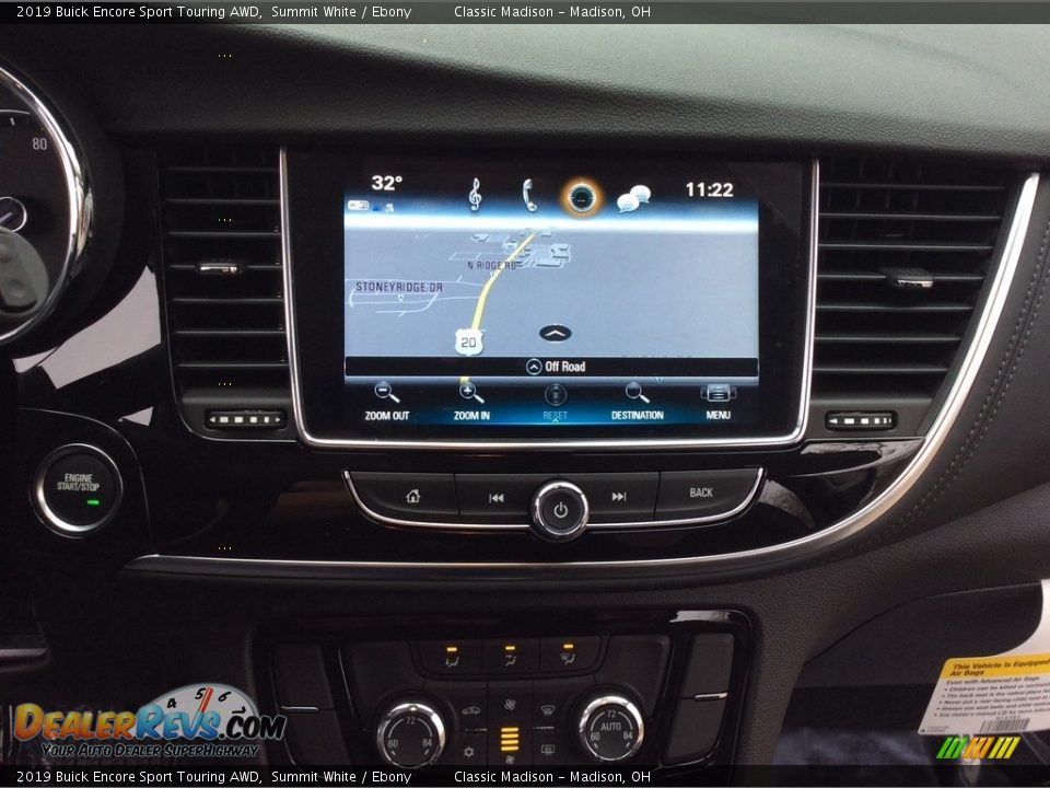 Navigation of 2019 Buick Encore Sport Touring AWD Photo #14