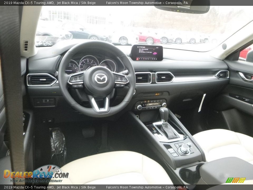 Silk Beige Interior - 2019 Mazda CX-5 Touring AWD Photo #9