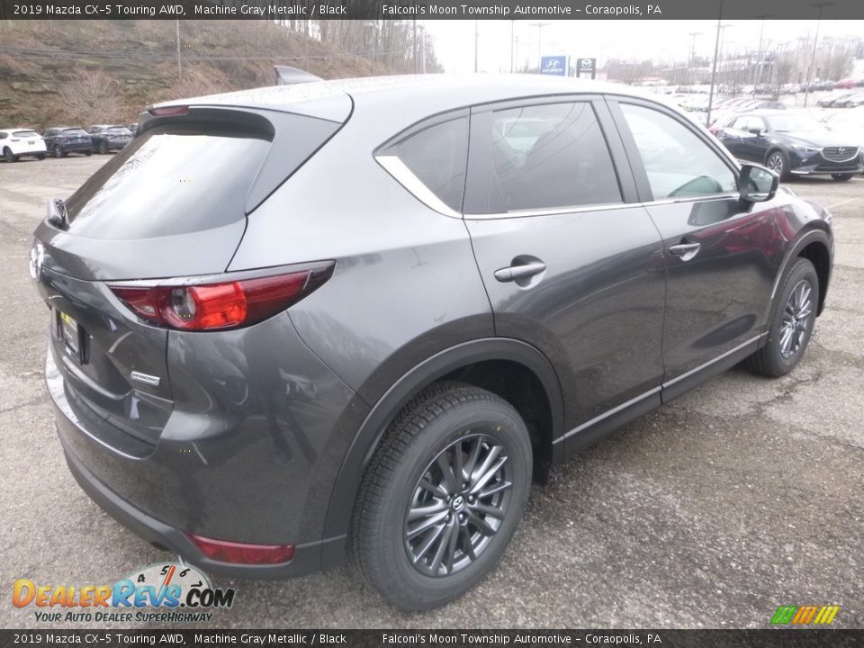 2019 Mazda CX-5 Touring AWD Machine Gray Metallic / Black Photo #2