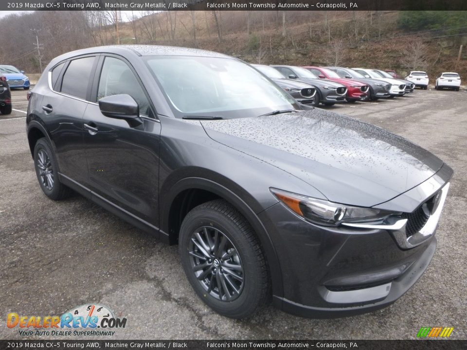 2019 Mazda CX-5 Touring AWD Machine Gray Metallic / Black Photo #3