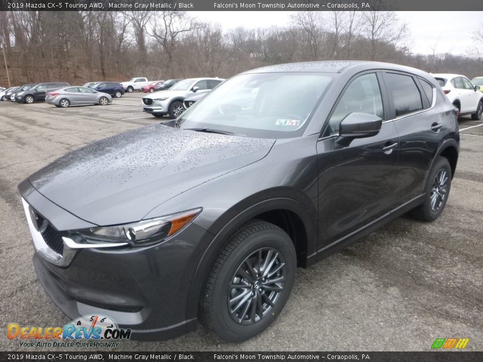 2019 Mazda CX-5 Touring AWD Machine Gray Metallic / Black Photo #5