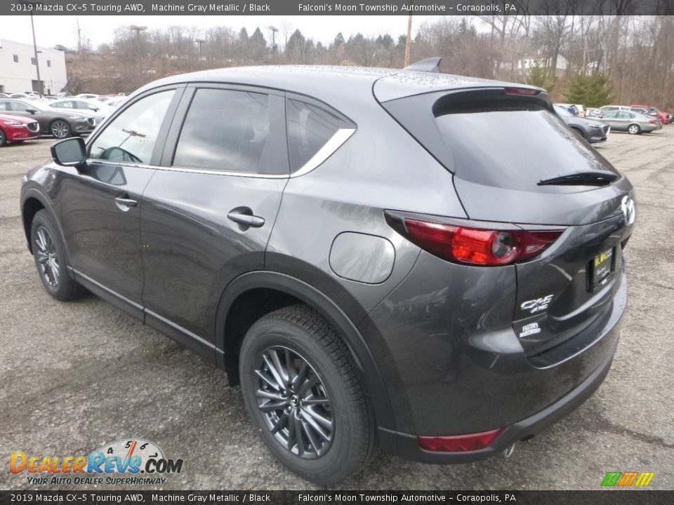 2019 Mazda CX-5 Touring AWD Machine Gray Metallic / Black Photo #6