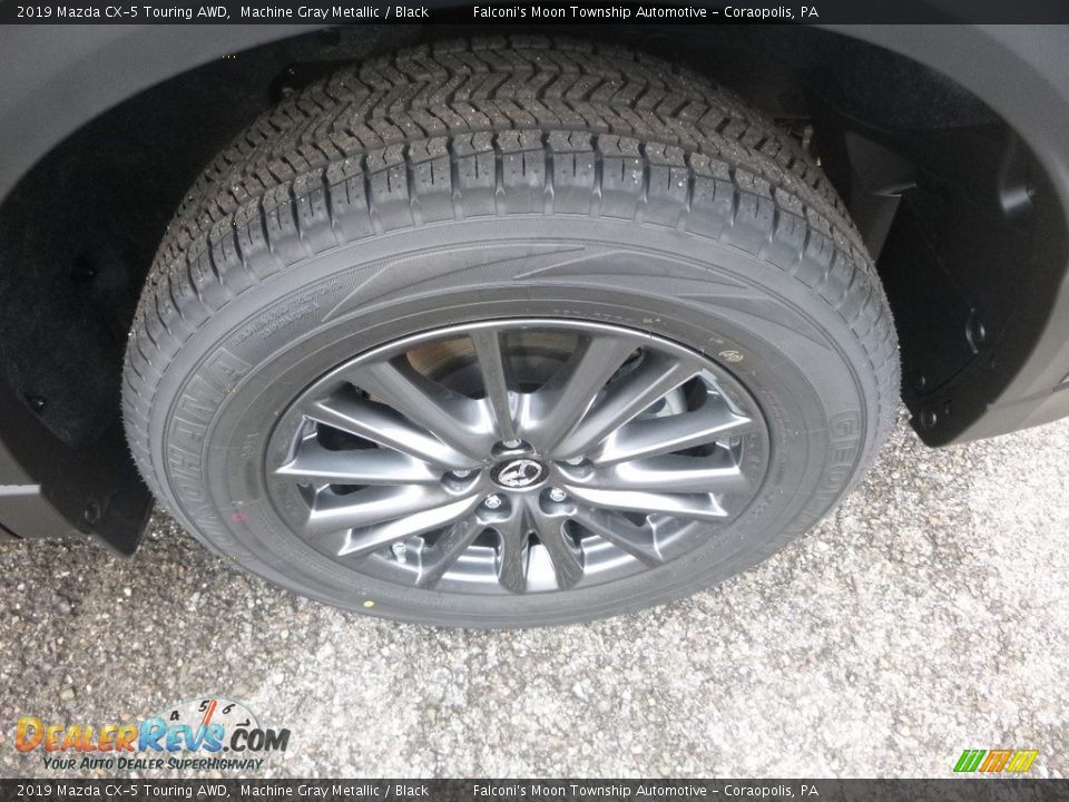 2019 Mazda CX-5 Touring AWD Machine Gray Metallic / Black Photo #7