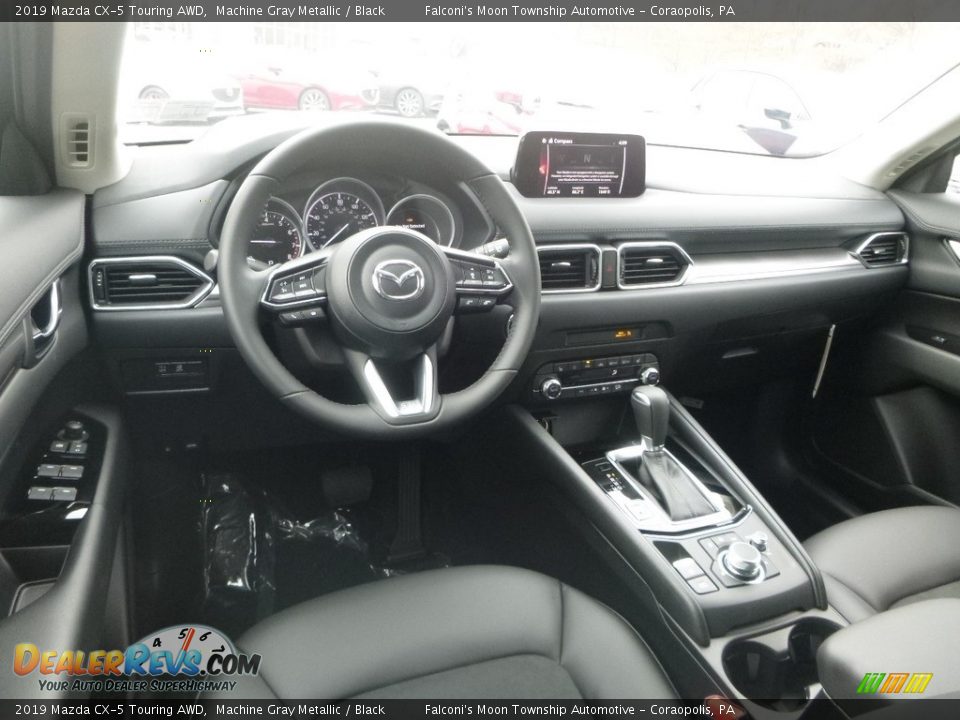 2019 Mazda CX-5 Touring AWD Machine Gray Metallic / Black Photo #9